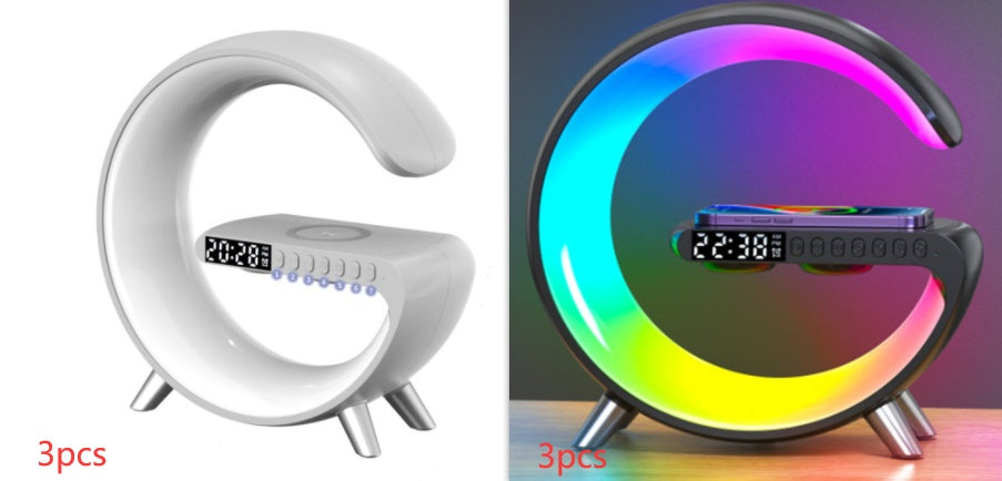 G‑Shaped LED Lamp & Bluetooth Speaker