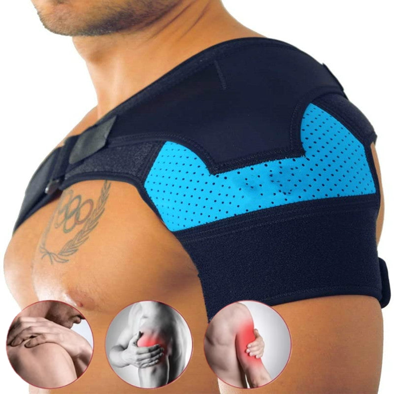 Sports Shoulder Brace with Ice Pack