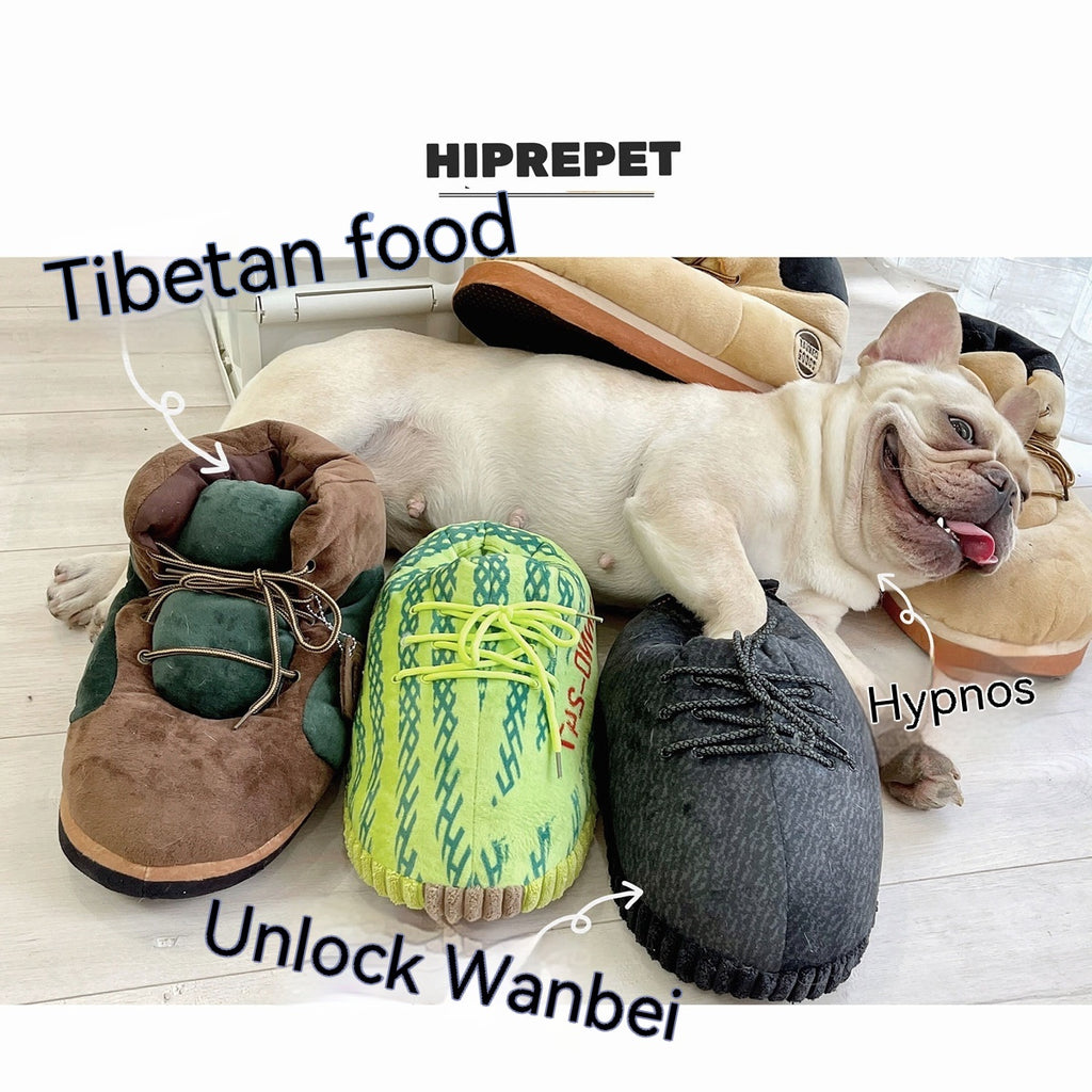 Shoes Plush Cat Pillow & Dog Chew Toy