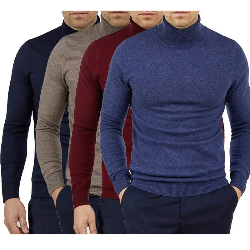 Slim Fit Pullover Knitted Sweater