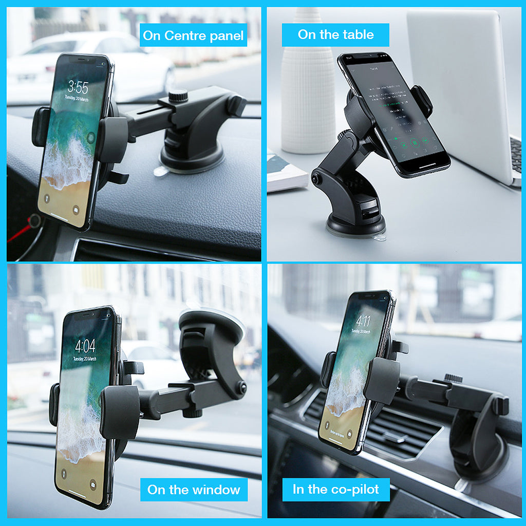 Car Phone Holder Suction Cup Mount