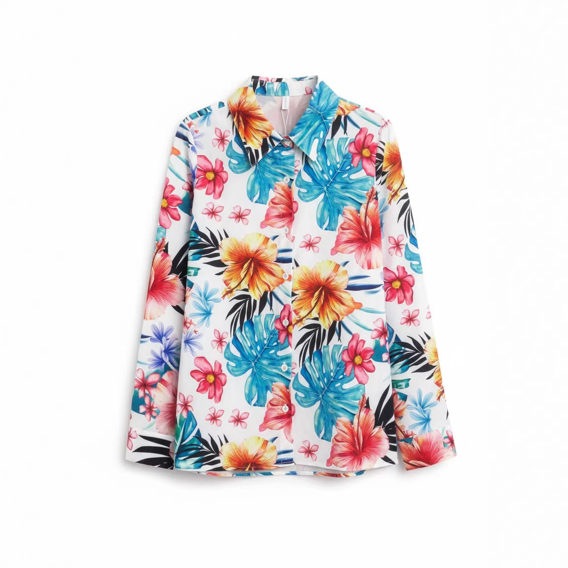 Elegant Loose Fit Long Sleeves Blouse