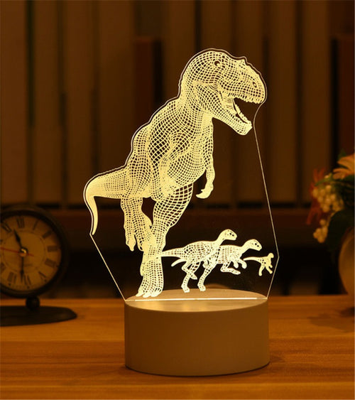 3D LED Modern Decorative Table Lighting