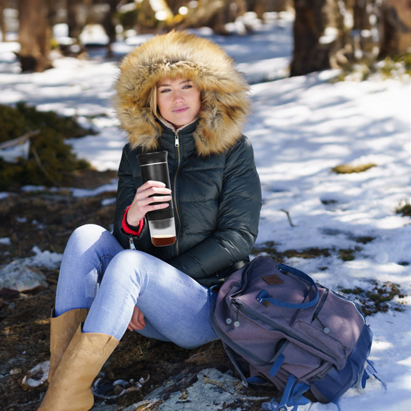 3‑in‑1 Cordless Coffee Maker