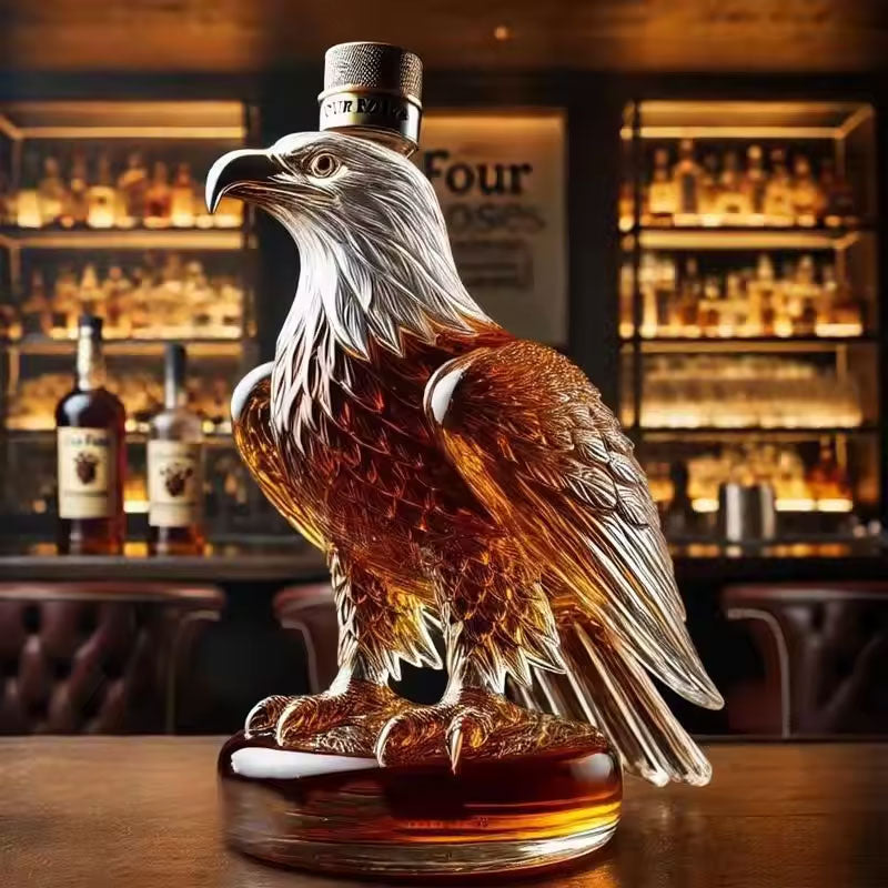 Small Eagle‑Shaped Whiskey Decanter
