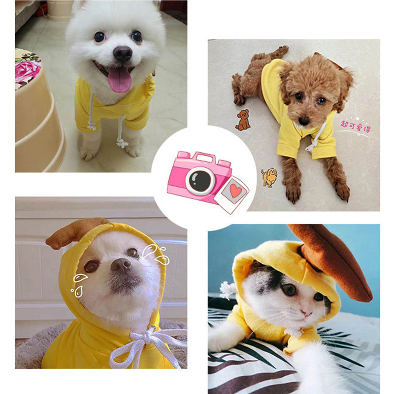 Winter Warm Fleece Hoodie for Pets