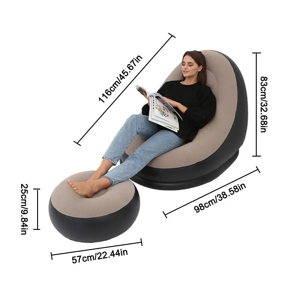 Inflatable Air Mattress Lazy Sofa