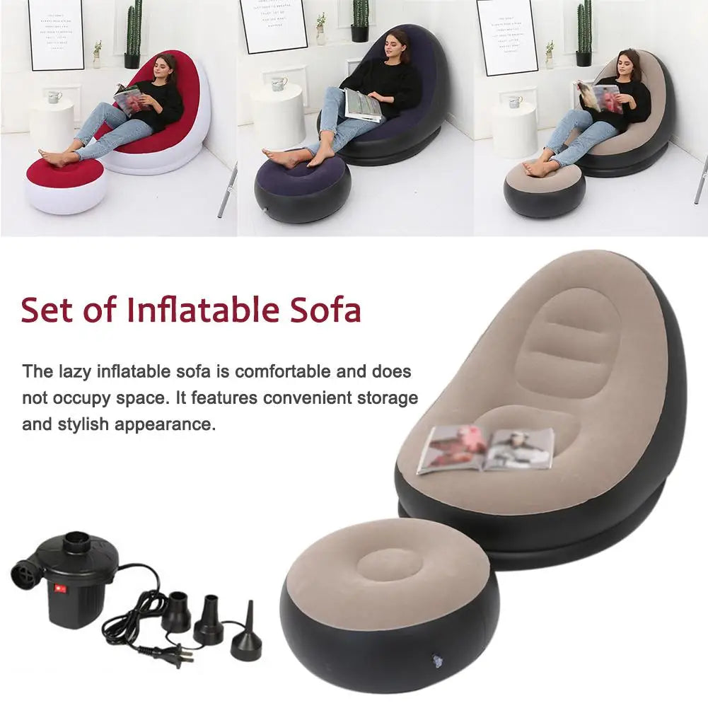 Inflatable Air Mattress Lazy Sofa