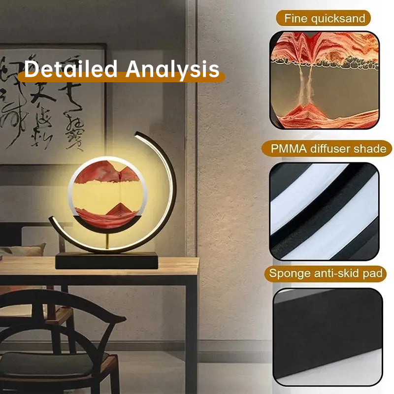 Flowing Sand Painting Lamp