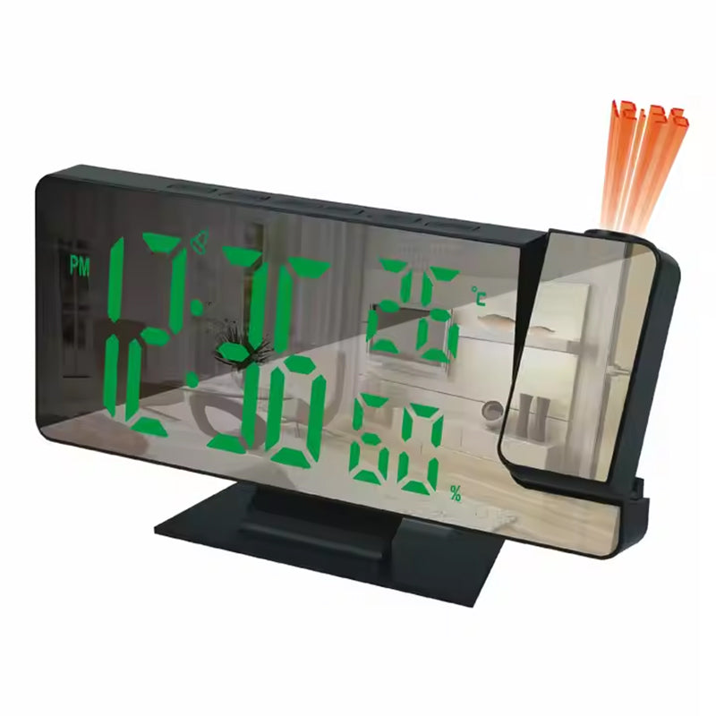 Home LED Projection Alarm Clock