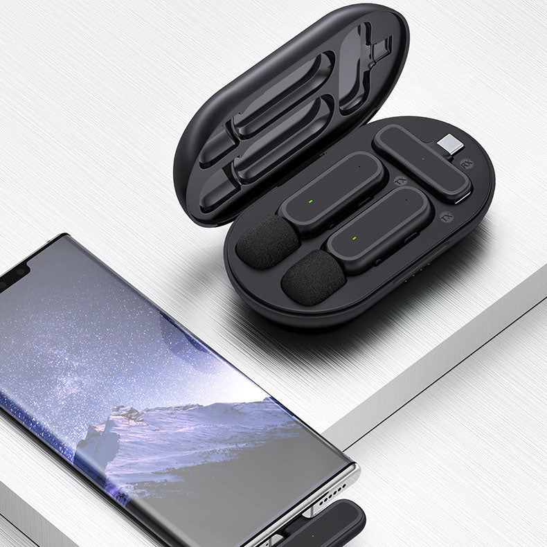 K61 Wireless Lavalier Noise Reduction Mini Microphone
