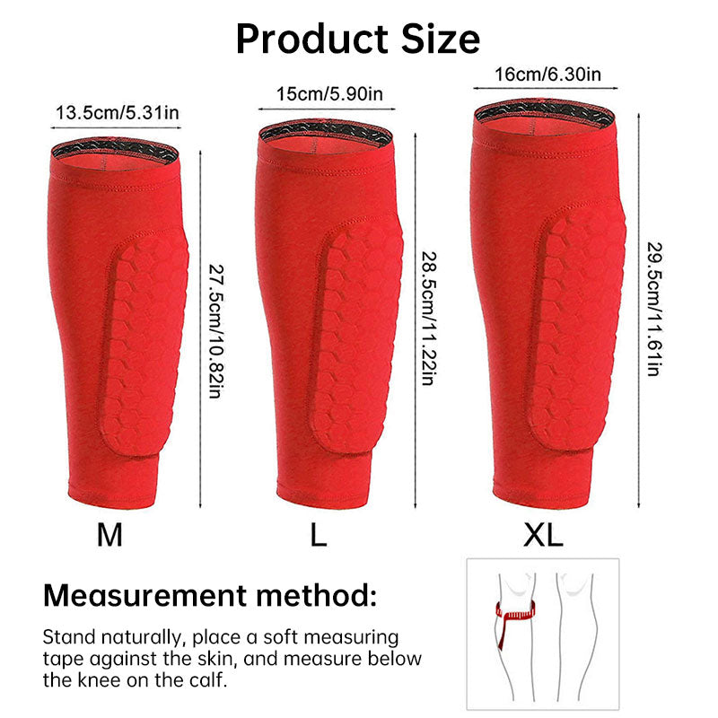 Honeycomb Padded Sport Leg Guards