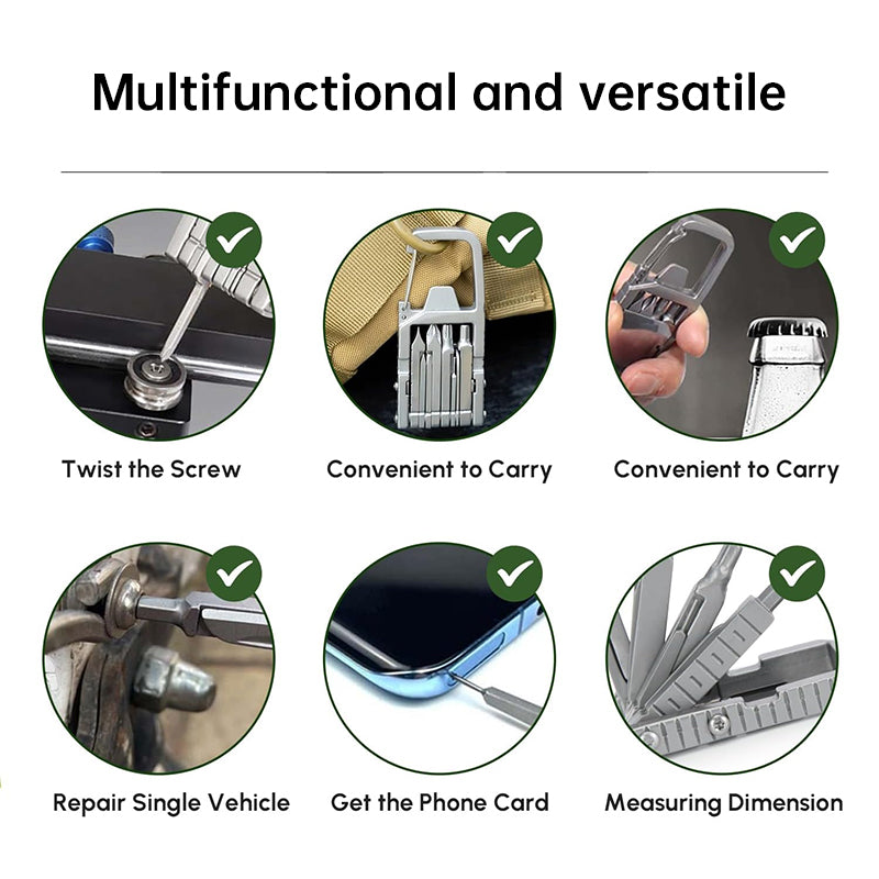 Portable Multitool Screwdriver Set