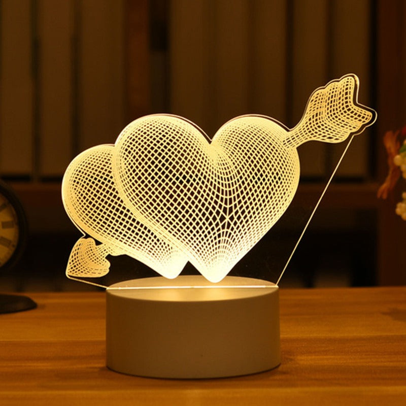 3D LED Modern Decorative Table Lighting