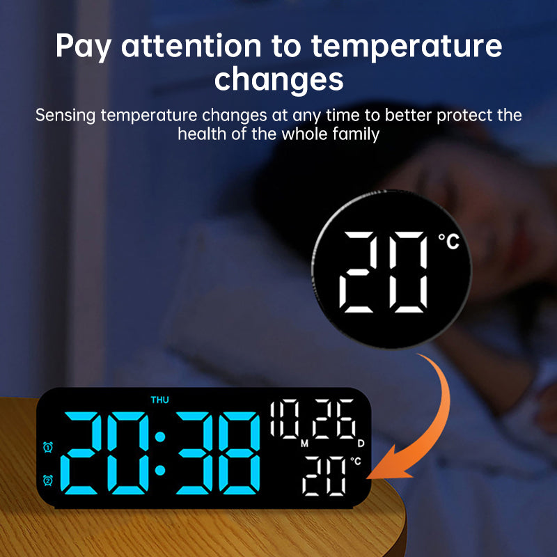 Digital LED Alarm Clock