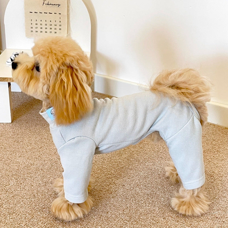 Elastic Four-Legged Pets Pajamas