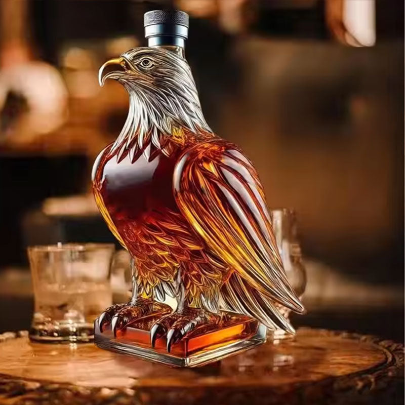 Small Eagle‑Shaped Whiskey Decanter