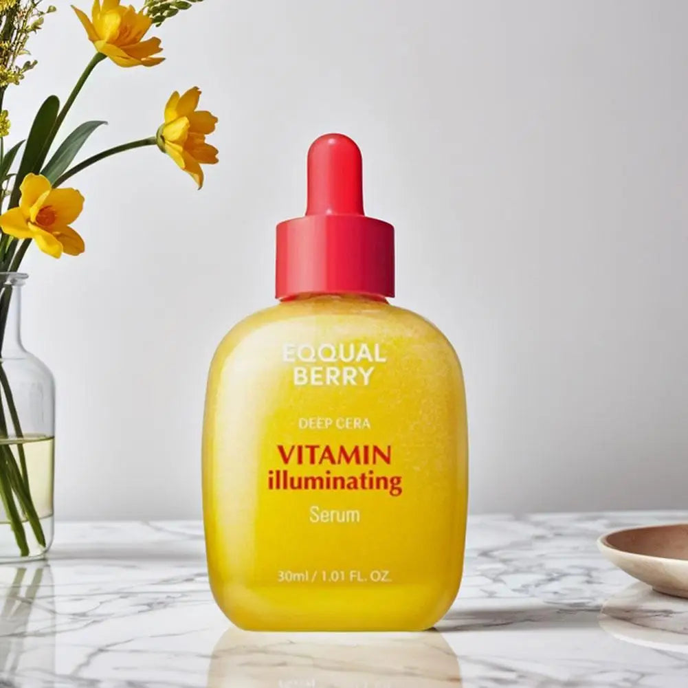 EQQUALBERRY Bakuchiol Plumping Serum – Deep Care 5000 PPM Retinol Alternative, Vitamin Illuminating Serum (30mL)