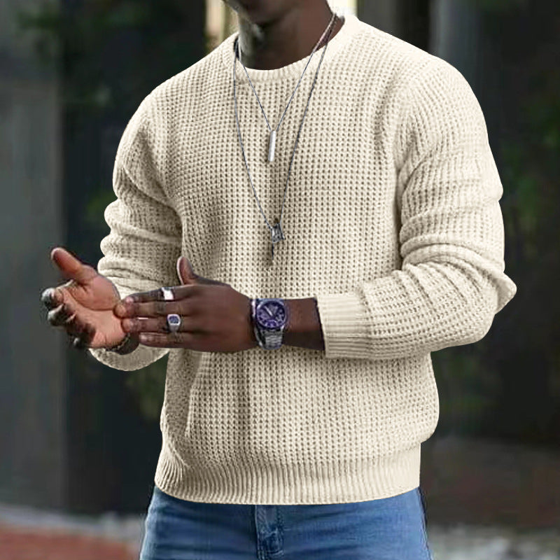 Loose Fit Long Sleeve Crew Neck