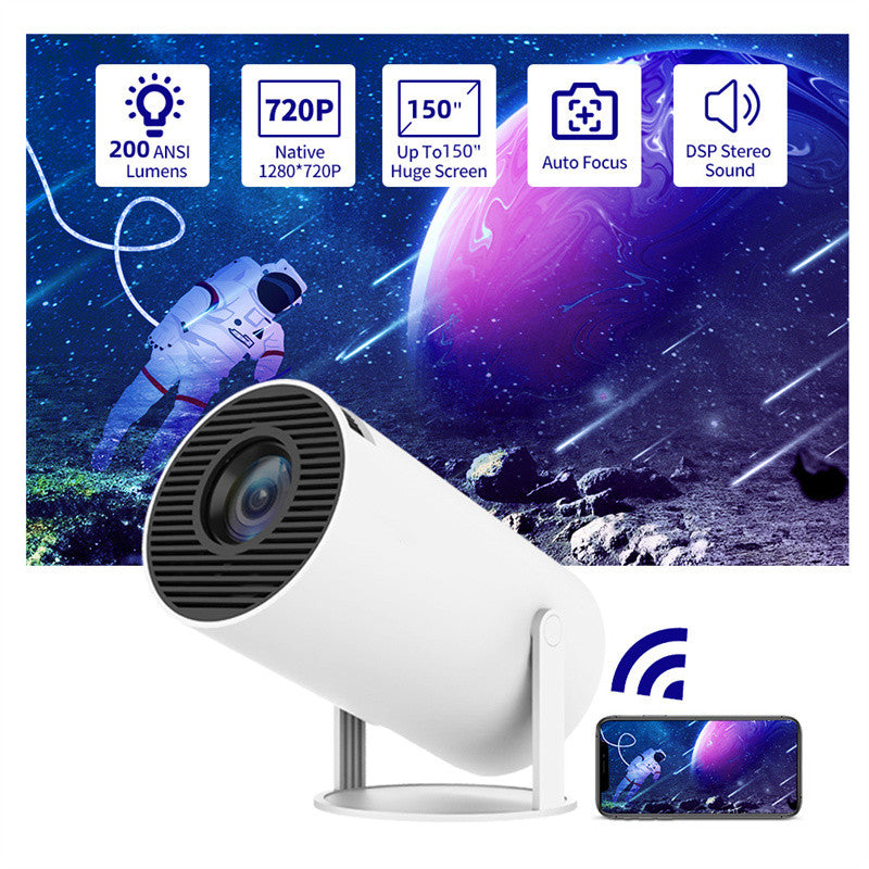 HY300 Portable Smart Projector