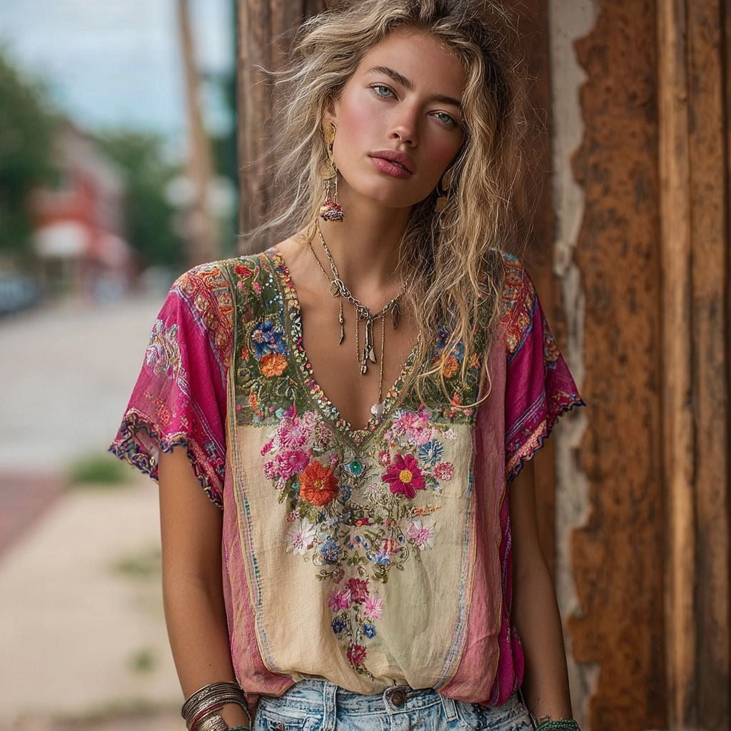 Bohemian Casual Top
