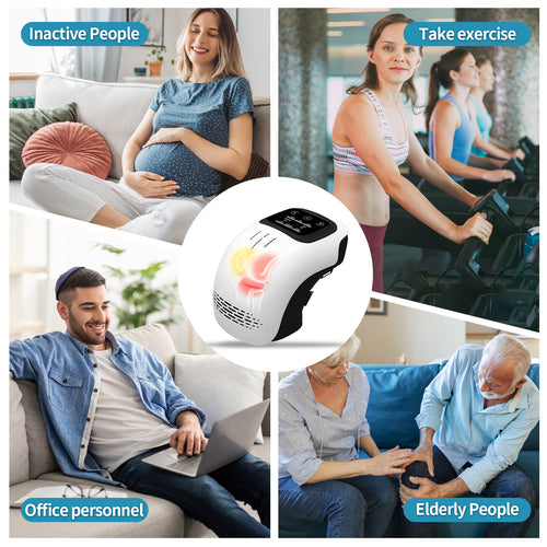 2025 Intelligent Kneading & Heating Knee Massager N7 – Rechargeable Infrared & Vibration Therapy Device