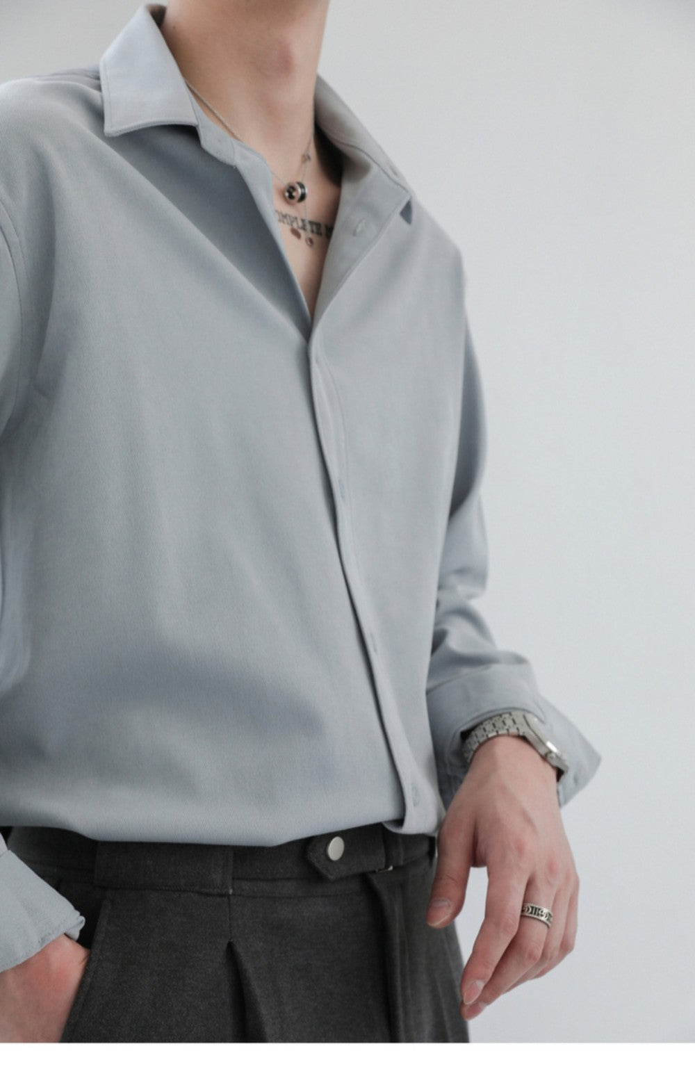 Loose Long Sleeve Casual Shirt