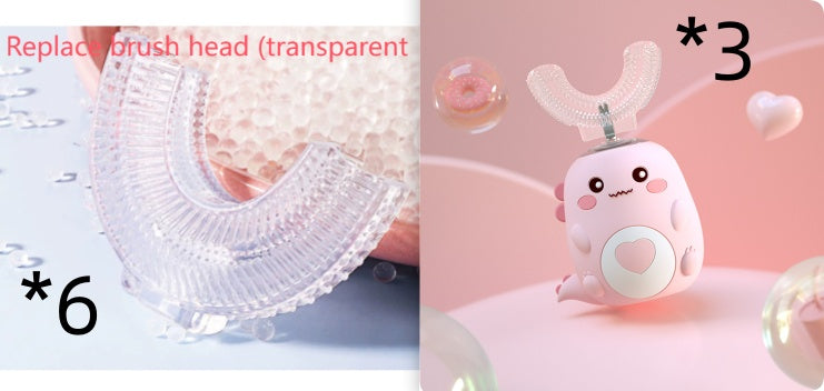Smart Sonic U‑Shaped Electric Toothbrush for Kids