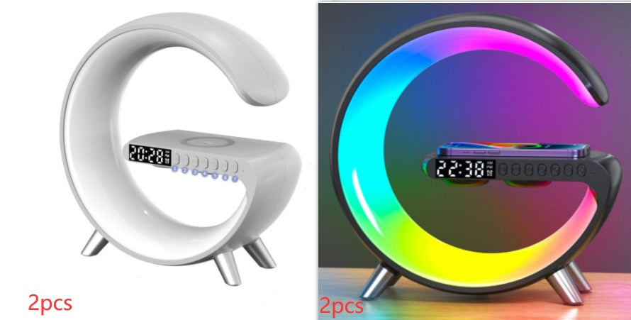G‑Shaped LED Lamp & Bluetooth Speaker