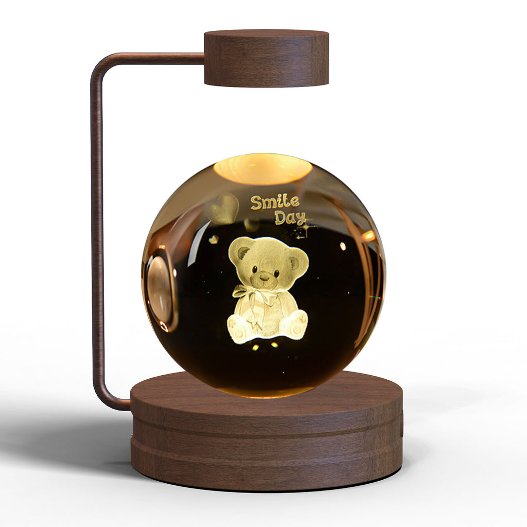 Crystal Ball Dinosaur Bedside Lamp