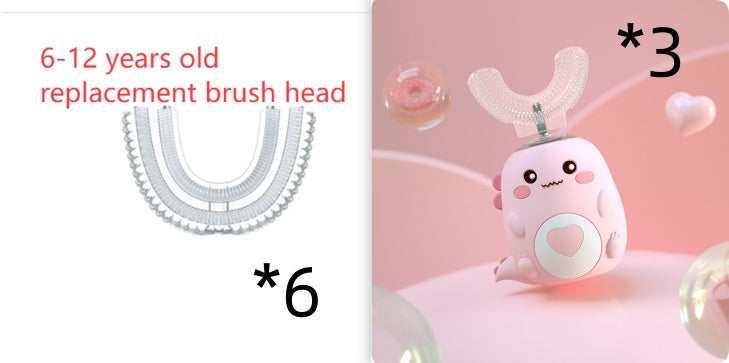 Smart Sonic U‑Shaped Electric Toothbrush for Kids