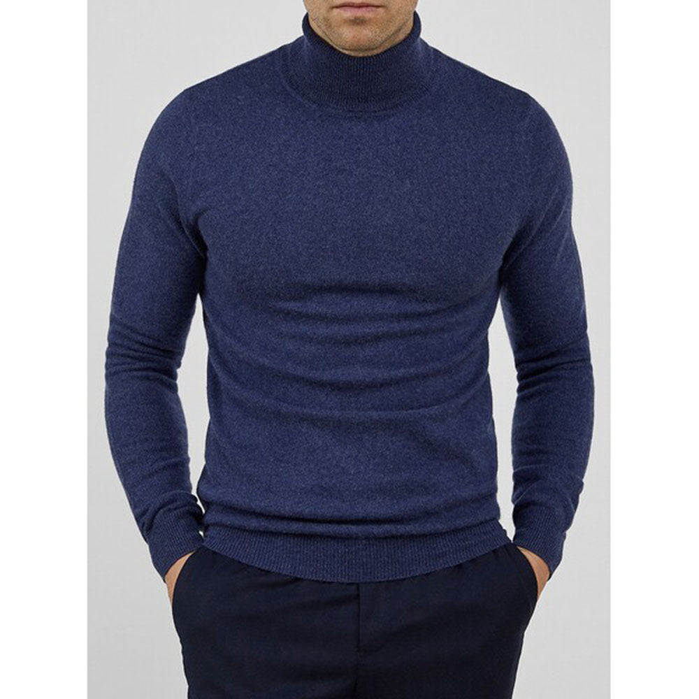 Slim Fit Pullover Knitted Sweater