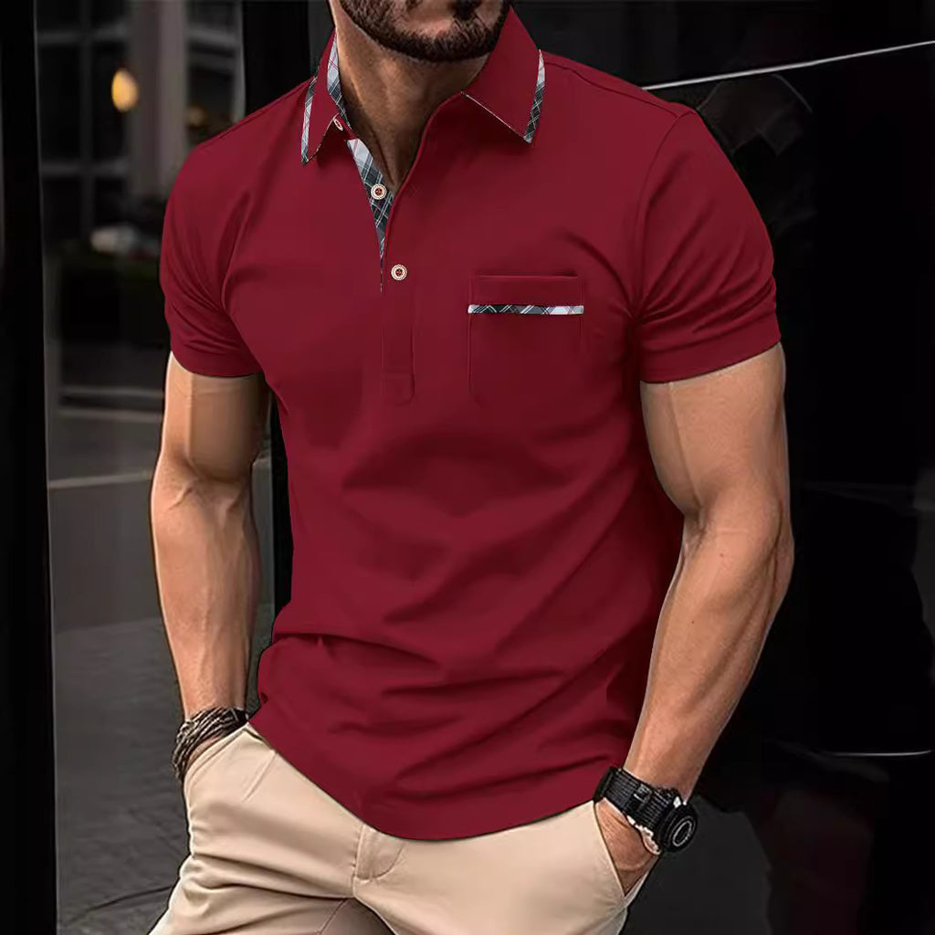 Dot Print Slim Fit T-Shirt