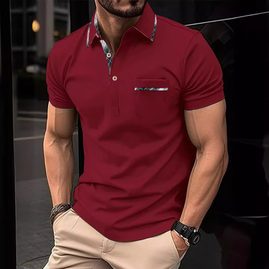 Dot Print Slim Fit T-Shirt